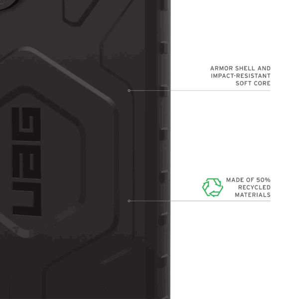 UAG รุ่น Pathfinder with Magnetic - เคส Galaxy S25 Ultra - สี Black