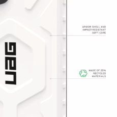 UAG รุ่น Pathfinder with Magnetic - เคส Galaxy S25 Ultra - สี White - Image 11