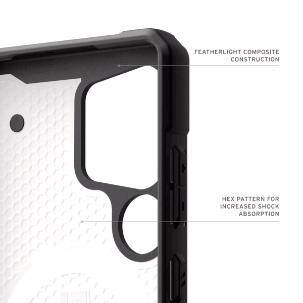 UAG รุ่น Pathfinder with Magnetic - เคส Galaxy S25 Ultra - สี White