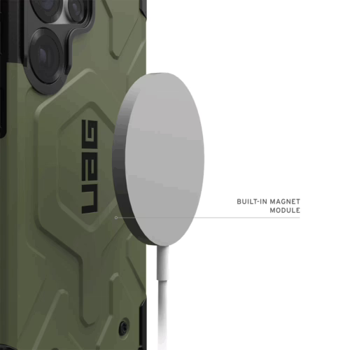 UAG รุ่น Pathfinder with Magnetic - เคส Galaxy S25 Ultra - สี Olive Drab - Image 8