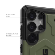 UAG รุ่น Pathfinder with Magnetic - เคส Galaxy S25 Ultra - สี Olive Drab - Image 9