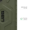 UAG รุ่น Pathfinder with Magnetic - เคส Galaxy S25 Ultra - สี Olive Drab