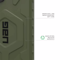 UAG รุ่น Pathfinder with Magnetic - เคส Galaxy S25 Ultra - สี Olive Drab - Image 11