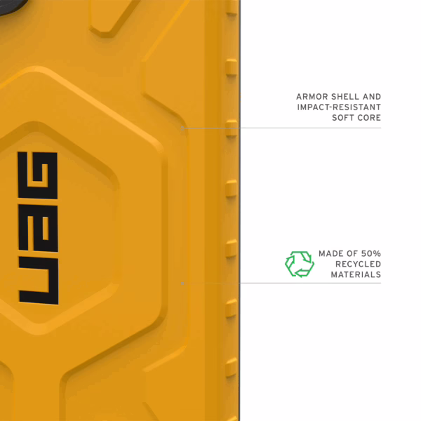 UAG รุ่น Pathfinder with Magnetic - เคส Galaxy S25 Ultra - สี Heritage Yellow