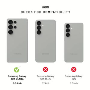 UAG รุ่น Pathfinder Clear with Magnetic - เคส Galaxy S25 Ultra - สี Ice/Silver