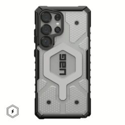 UAG รุ่น Pathfinder Clear with Magnetic - เคส Galaxy S25 Ultra - สี Ice/Silver