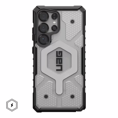UAG รุ่น Pathfinder Clear with Magnetic - เคส Galaxy S25 Ultra - สี Ice/Silver