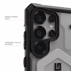 UAG รุ่น Pathfinder Clear with Magnetic - เคส Galaxy S25 Ultra - สี Ice/Silver - Image 8