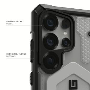UAG รุ่น Pathfinder Clear with Magnetic - เคส Galaxy S25 Ultra - สี Ice/Silver