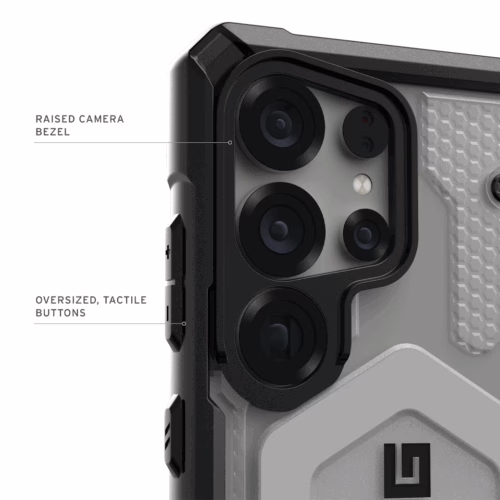 UAG รุ่น Pathfinder Clear with Magnetic - เคส Galaxy S25 Ultra - สี Ice/Silver