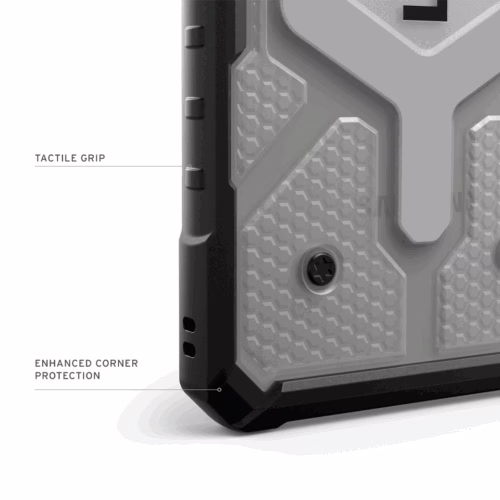 UAG รุ่น Pathfinder Clear with Magnetic - เคส Galaxy S25 Ultra - สี Ice/Silver