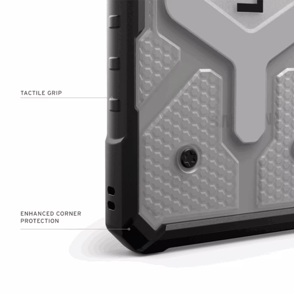 UAG รุ่น Pathfinder Clear with Magnetic - เคส Galaxy S25 Ultra - สี Ice/Silver