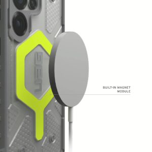 UAG รุ่น Pathfinder Clear with Magnetic Bundle - เคส Galaxy S25 Ultra - สี Active Neon/Lanyard