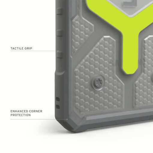 UAG รุ่น Pathfinder Clear with Magnetic Bundle - เคส Galaxy S25 Ultra - สี Active Neon/Lanyard - Image 10