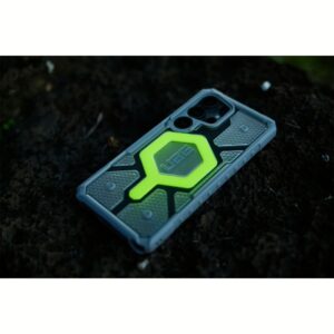 UAG รุ่น Pathfinder Clear with Magnetic Bundle - เคส Galaxy S25 Ultra - สี Active Neon/Lanyard
