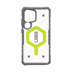 UAG รุ่น Pathfinder Clear with Magnetic Bundle - เคส Galaxy S25 Ultra - สี Active Neon/Lanyard