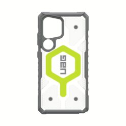 UAG รุ่น Pathfinder Clear with Magnetic Bundle - เคส Galaxy S25 Ultra - สี Active Neon/Lanyard