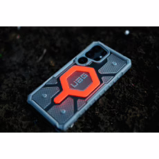 UAG รุ่น Pathfinder Clear with Magnetic Bundle - เคส Galaxy S25 Ultra - สี Active Lava/Lanyard - Image 18