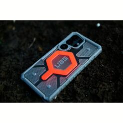 UAG รุ่น Pathfinder Clear with Magnetic Bundle - เคส Galaxy S25 Ultra - สี Active Lava/Lanyard