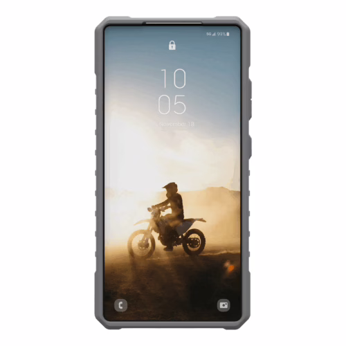 UAG รุ่น Pathfinder Clear with Magnetic Bundle - เคส Galaxy S25 Ultra - สี Active Lava/Lanyard