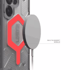 UAG รุ่น Pathfinder Clear with Magnetic Bundle - เคส Galaxy S25 Ultra - สี Active Lava/Lanyard - Image 10