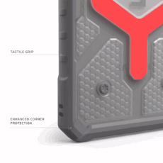 UAG รุ่น Pathfinder Clear with Magnetic Bundle - เคส Galaxy S25 Ultra - สี Active Lava/Lanyard - Image 12