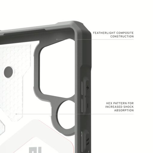UAG รุ่น Pathfinder Clear with Magnetic Bundle - เคส Galaxy S25 Ultra - สี Active Lava/Lanyard - Image 14