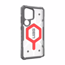 UAG รุ่น Pathfinder Clear with Magnetic Bundle - เคส Galaxy S25 Ultra - สี Active Lava/Lanyard
