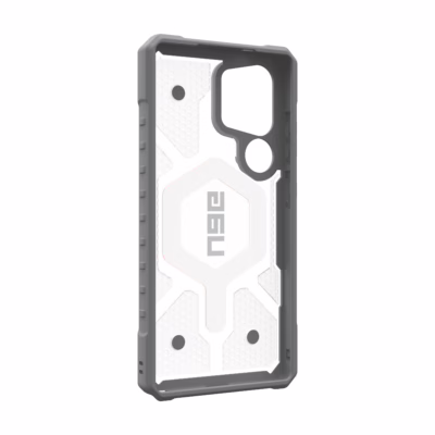 UAG รุ่น Pathfinder Clear with Magnetic Bundle - เคส Galaxy S25 Ultra - สี Active Lava/Lanyard