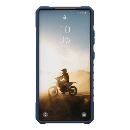 UAG รุ่น Pathfinder Clear with Magnetic Bundle - เคส Galaxy S25 Ultra - สี Blues/Lanyard