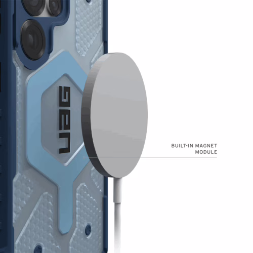 UAG รุ่น Pathfinder Clear with Magnetic Bundle - เคส Galaxy S25 Ultra - สี Blues/Lanyard
