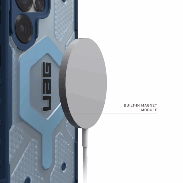 UAG รุ่น Pathfinder Clear with Magnetic Bundle - เคส Galaxy S25 Ultra - สี Blues/Lanyard