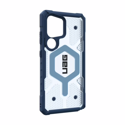 UAG รุ่น Pathfinder Clear with Magnetic Bundle - เคส Galaxy S25 Ultra - สี Blues/Lanyard