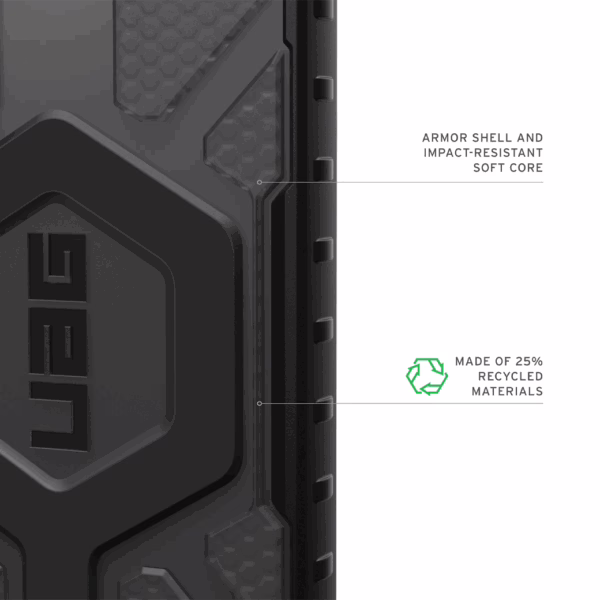 UAG รุ่น Pathfinder Clear with Magnetic - เคส Galaxy S25 - สี Ash
