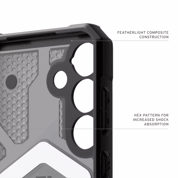 UAG รุ่น Pathfinder Clear with Magnetic - เคส Galaxy S25 - สี Ash