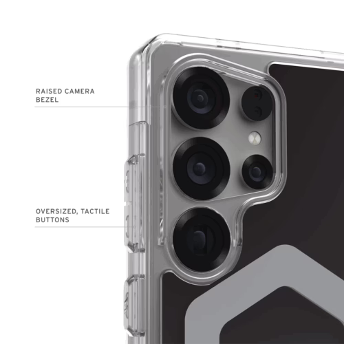 UAG รุ่น Plyo Pro - เคส Galaxy S25 Ultra - สี Black/Clear Ombre