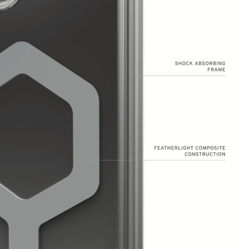 UAG รุ่น Plyo Pro - เคส Galaxy S25 Ultra - สี Black/Clear Ombre - Image 9