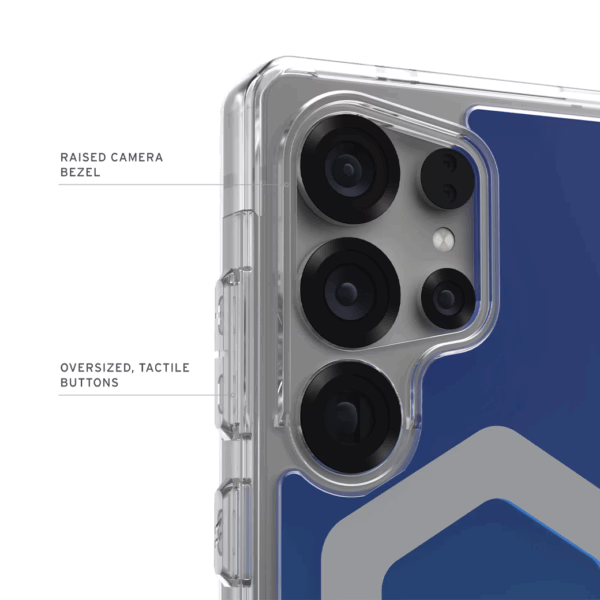 UAG รุ่น Plyo Pro - เคส Galaxy S25 Ultra - สี Blue Ombre