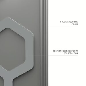 UAG รุ่น Plyo Pro - เคส Galaxy S25 - สี Ice/Silver