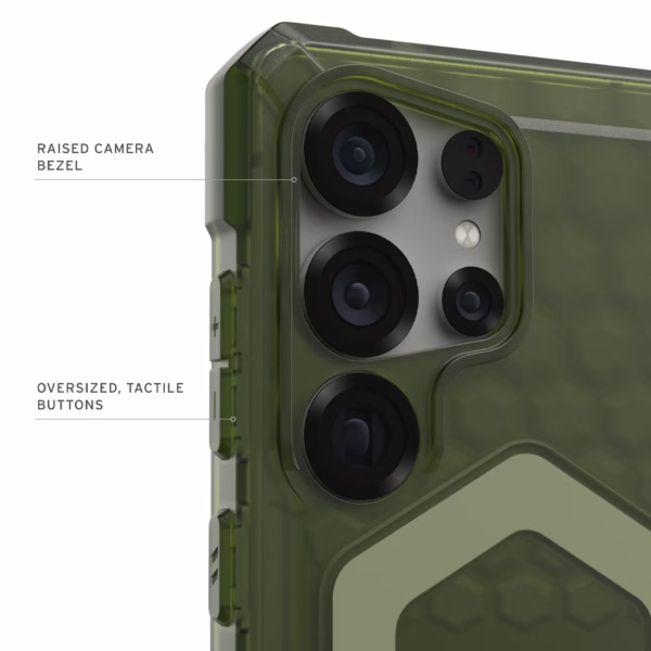 UAG รุ่น Essential Armor with Magnetic - เคส Galaxy S25 Ultra - สี Olive Drab