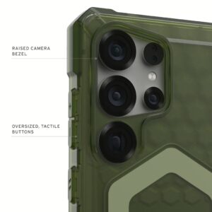 UAG รุ่น Essential Armor with Magnetic - เคส Galaxy S25 Ultra - สี Olive Drab