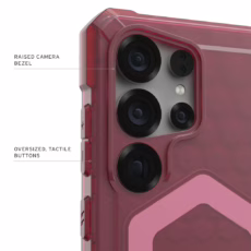 UAG รุ่น Essential Armor with Magnetic - เคส Galaxy S25 Ultra - สี Berry - Image 8