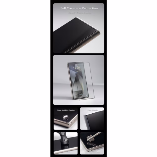 Hoda รุ่น Anti-Reflection (AR) Tempered Glass - ฟิล์มกระจก Galaxy S25 Plus - สี Clear