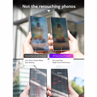 Hoda รุ่น Anti-Reflection (AR) Tempered Glass - ฟิล์มกระจก Galaxy S25 Plus - สี Clear