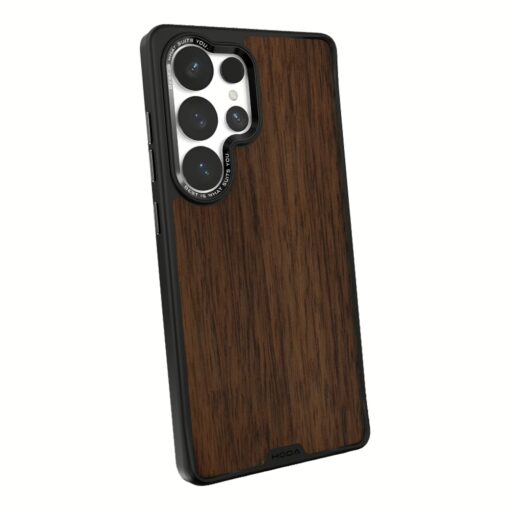 Hoda รุ่น Diverse Case with Magnetic - เคส Galaxy S25 Ultra - สี Walnut - Image 2