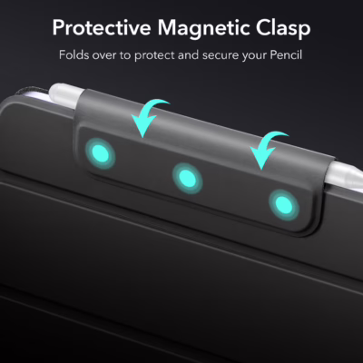 ESR รุ่น Rebound Magnetic - เคส iPad Mini (7th/6th Gen) - สี Black