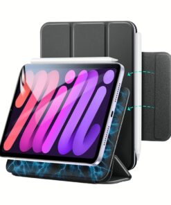 ESR รุ่น Rebound Magnetic - เคส iPad Mini (7th/6th Gen) - สี Black