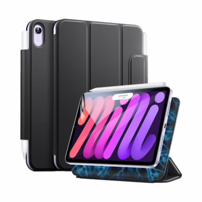 ESR รุ่น Rebound Magnetic - เคส iPad Mini (7th/6th Gen) - สี Black