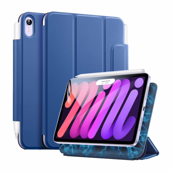 ESR รุ่น Rebound Magnetic - เคส iPad Mini (7th/6th Gen) - สี Navy Blue