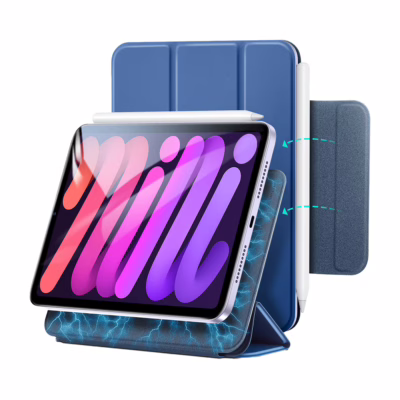ESR รุ่น Rebound Magnetic - เคส iPad Mini (7th/6th Gen) - สี Navy Blue